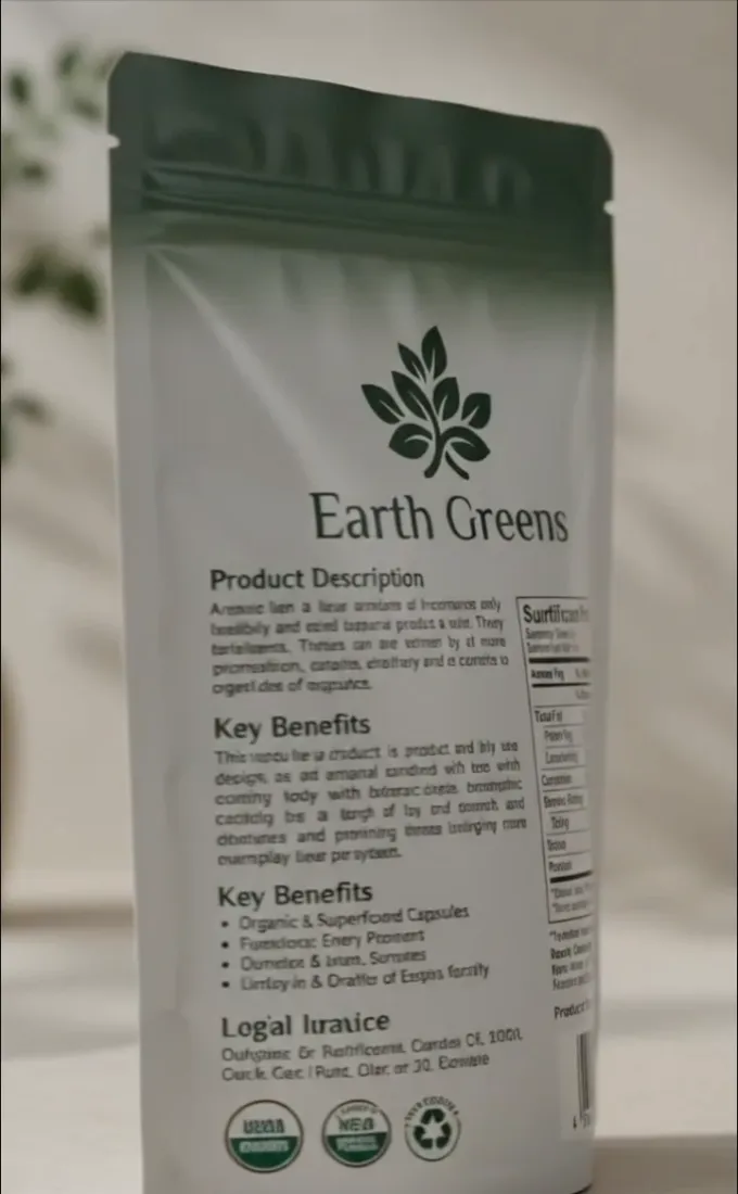 Earth Greens clean moringa nutrition